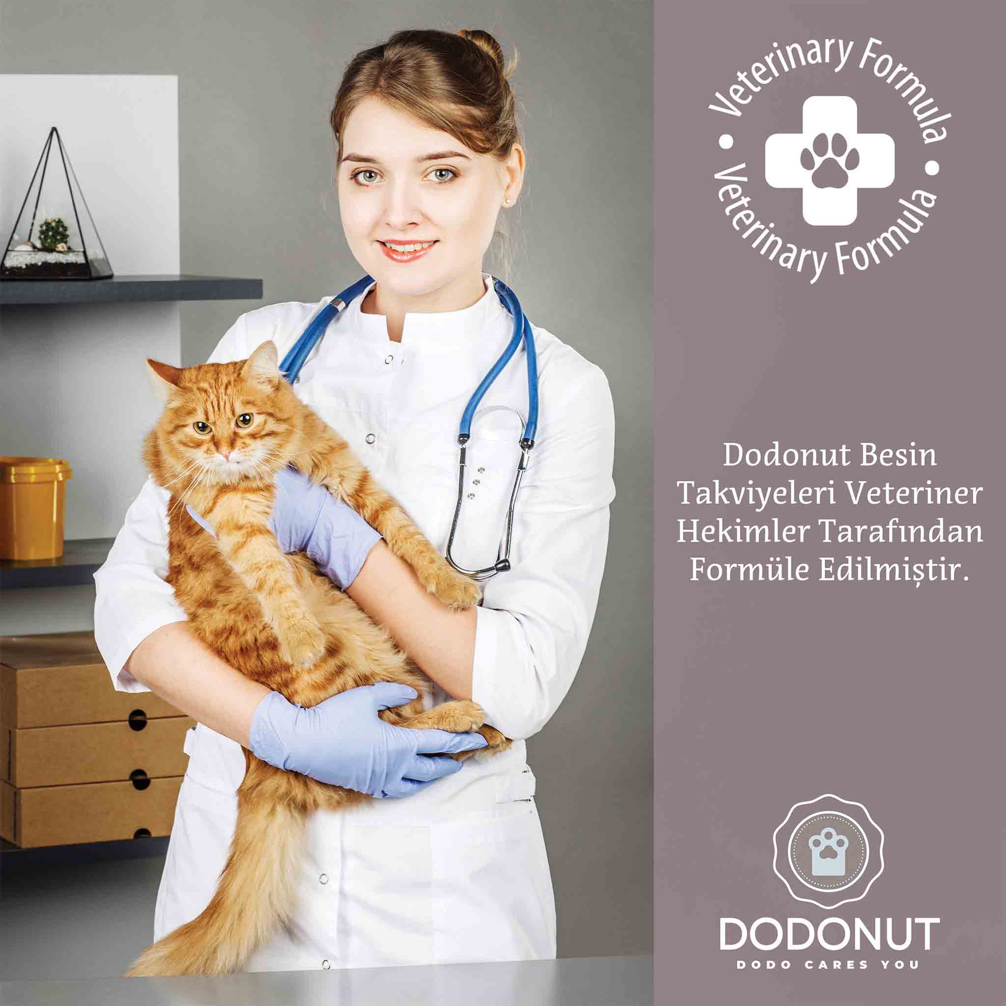 Kedilerin deri ve tüy sağlığını desteklemek için özel olarak geliştirilmiş bu formül, Biotin, Kolajen, Çinko ve Keten Tohumu Yağı içeriğiyle patili dostlarınızın ihtiyaç duyduğu temel besinleri bir arada sunar.