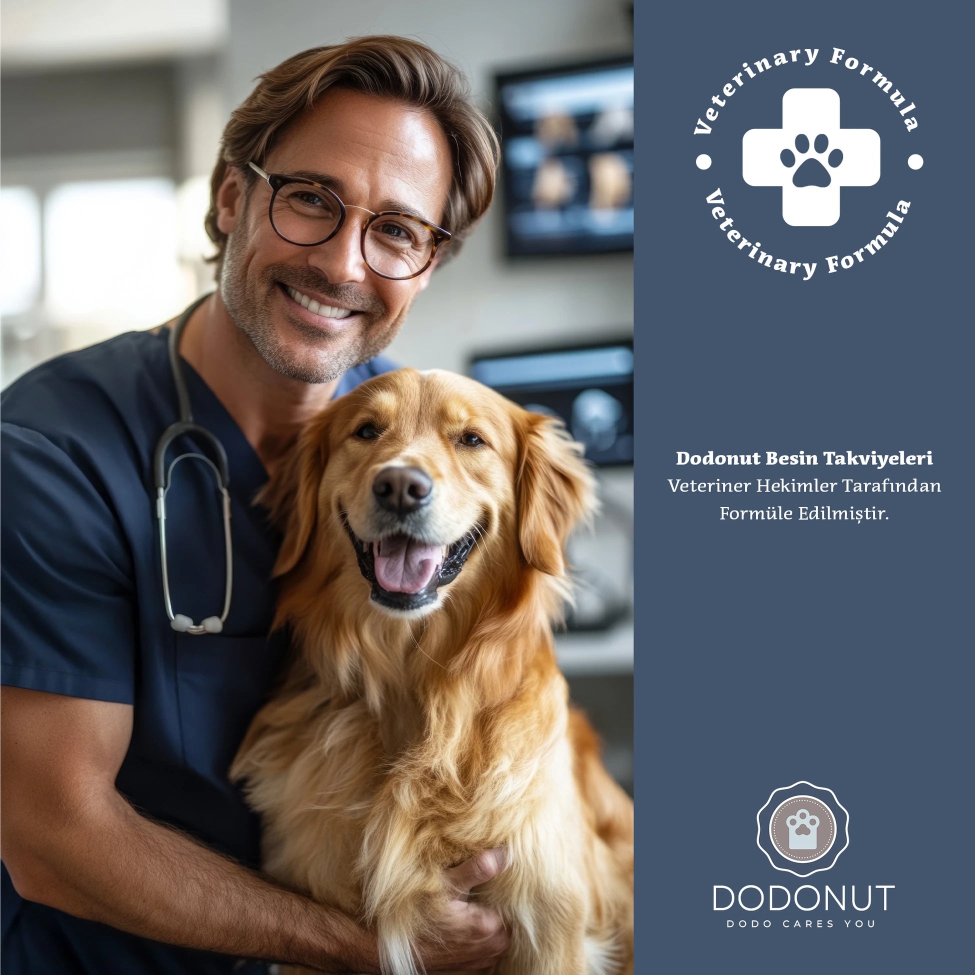 Dodonut Liver&amp;Kidney: Kedi ve köpeklerin bağışıklık sistemini destekleyen, karaciğer ve böbrek fonksiyonlarını düzenlemeye yardımcı bir besin tavsiyesidir.