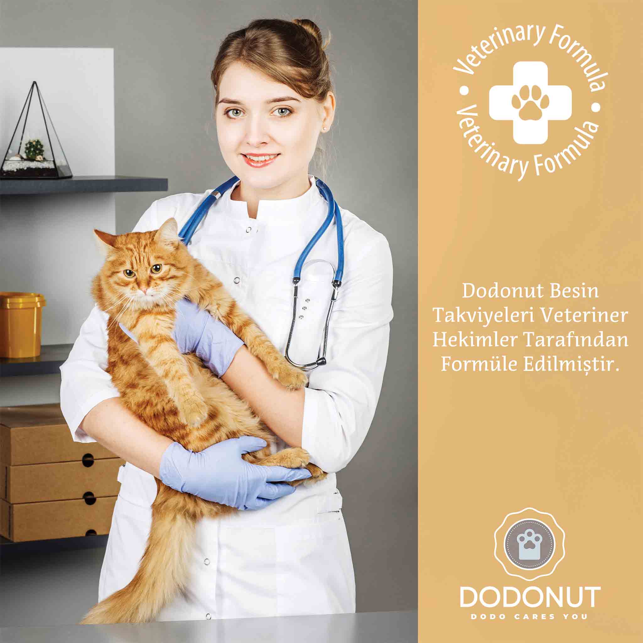 Dodonut Liver&amp;Kidney: Kedi ve köpeklerin bağışıklık sistemini destekleyen, karaciğer ve böbrek fonksiyonlarını düzenlemeye yardımcı bir besin tavsiyesidir.